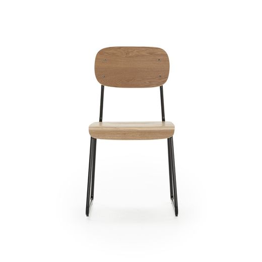 Natural wooden chair, 53.5 x 47 x 84.5 cm | Aira