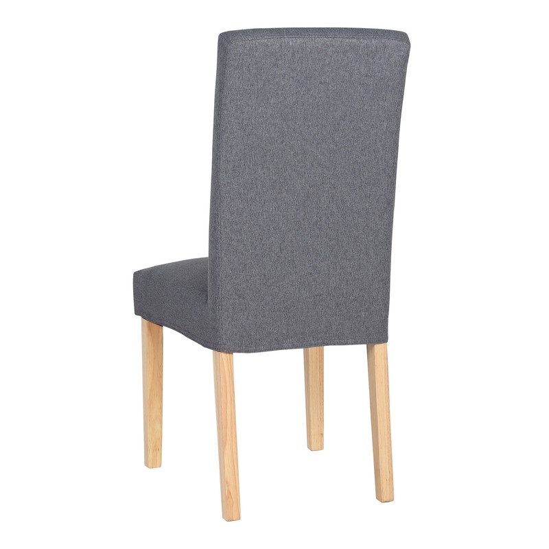 silla uxmal de madera color gris