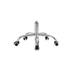 Krzesło biurowe uchylne z siateczką w kolorze pistacjowym i czarnym materiałem, 53 x 54 x 81/89 cm