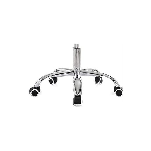 Krzesło biurowe uchylne z siateczką w kolorze pistacjowym i czarnym materiałem, 53 x 54 x 81/89 cm