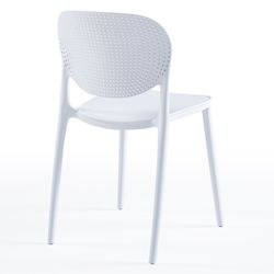 Dining set, 1 round table and 4 chairs | Gina-Corey