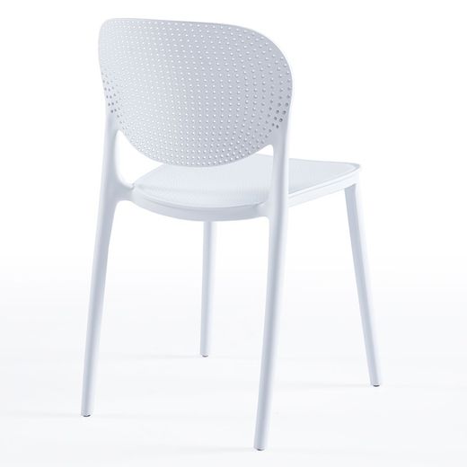 Dining set, 1 round table and 4 chairs | Gina-Corey