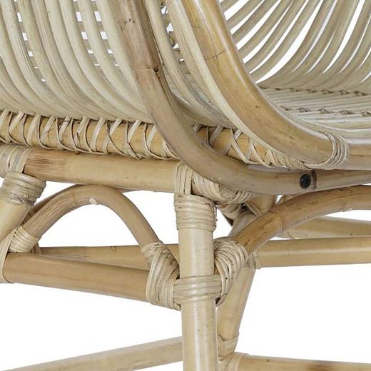 Rattan chair, 61x58x92cm