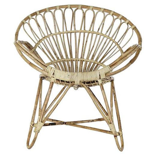 Rottingstol, 77x58x85cm