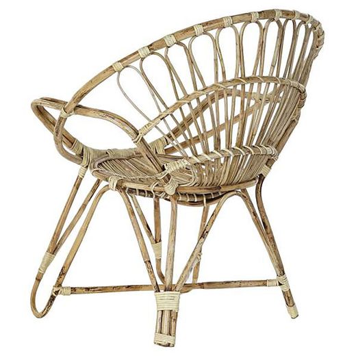 Rottingstol, 77x58x85cm