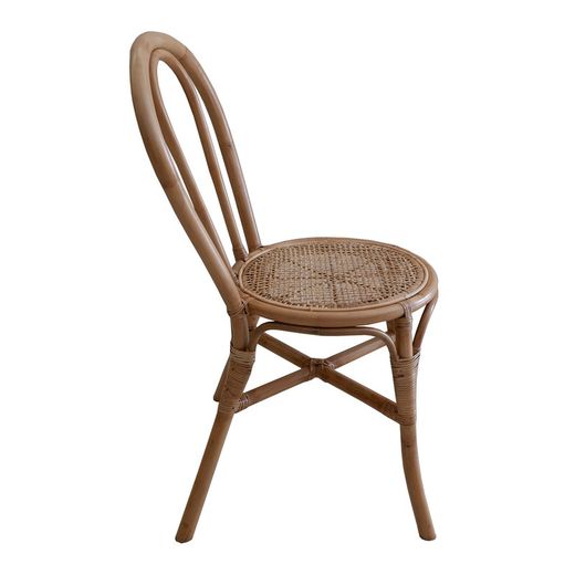 Rattanstuhl natur, 42 x 52 x 90 cm | Parma