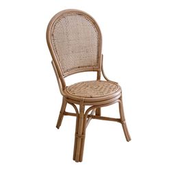 Cadeira de vime natural, 46 x 50 x 97 cm | parma