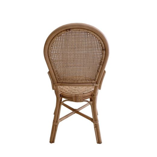 Cadeira de vime natural, 46 x 50 x 97 cm | parma