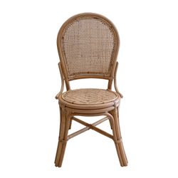 Cadeira de vime natural, 46 x 50 x 97 cm | parma