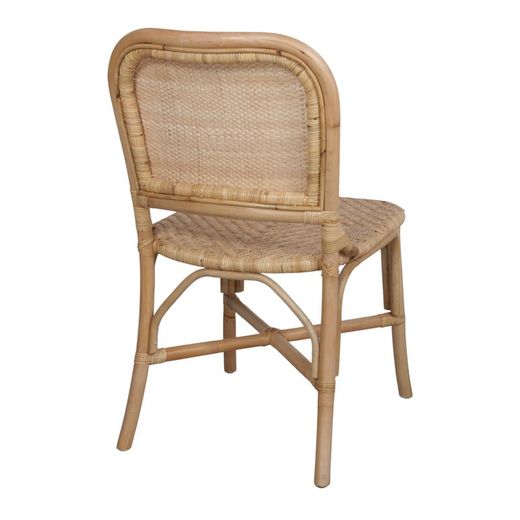 Rotan stoel naturel, 48 x 57 x 86 cm | Taoba