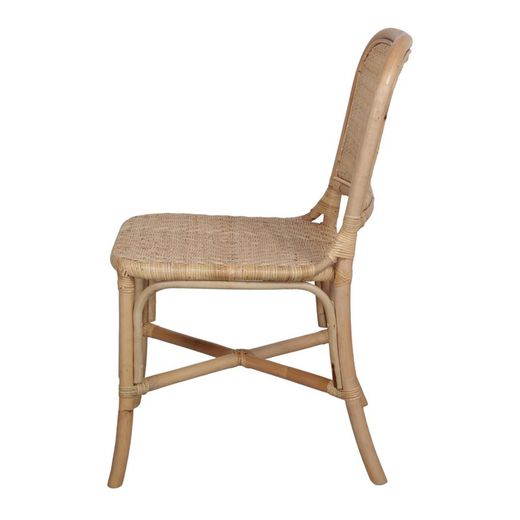 Rotan stoel naturel, 48 x 57 x 86 cm | Taoba