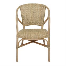 Rotan stoel naturel, 59 x 66 x 80 cm | Devon
