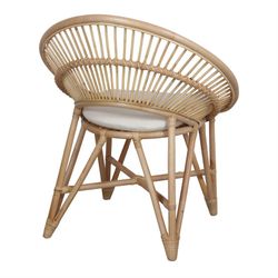 Rattanstuhl natur, 76 x 52 x 84,5 cm | Rayman
