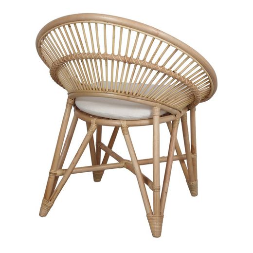 Rattanstuhl natur, 76 x 52 x 84,5 cm | Rayman