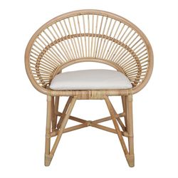 Rattanstuhl natur, 76 x 52 x 84,5 cm | Rayman