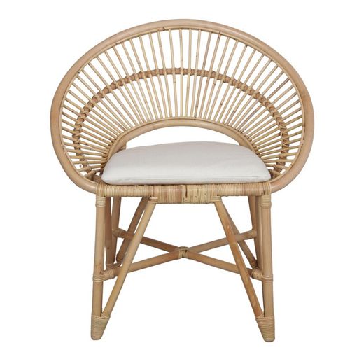 Rattanstuhl natur, 76 x 52 x 84,5 cm | Rayman