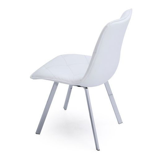 Ensemble de salle à manger, 1 table extensible et 4 chaises | Milan - Diamant
