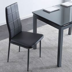 Dining set, 1 round table and 4 chairs | Gina-Laia