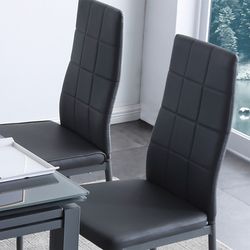 Dining set, 1 round table and 4 chairs | Gina-Laia