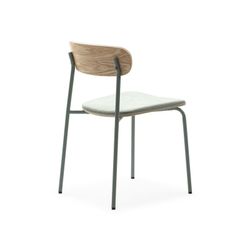 Aquamarine fabric chair, 46 x 51 x 77 cm | Adriana