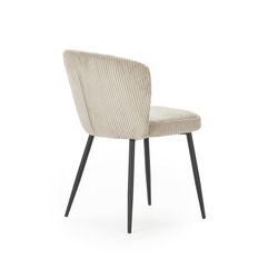 Beige fabric chair, 47 x 58 x 78 cm | Megan