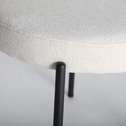 Off-white fabric chair, 55 x 56 x 76 cm | Breville