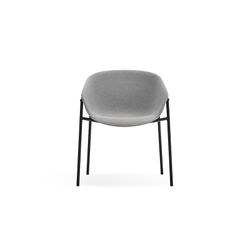 Cadeira de tecido cinza claro, 59 x 66,5 x 79 cm | Abraço