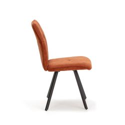 Brown fabric chair, 47 x 60 x 89 cm | Mery