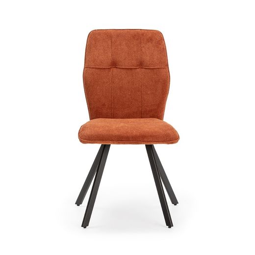 Brown fabric chair, 47 x 60 x 89 cm | Mery