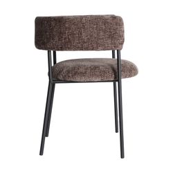 Brown fabric chair, 59 x 59 x 74 cm | Allenc