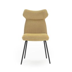 Mustard fabric chair, 47 x 64.5 x 91.5 cm | Dara
