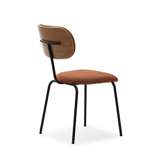 Fabric chair in tile, 48 x 59 x 86.5 cm | Dash