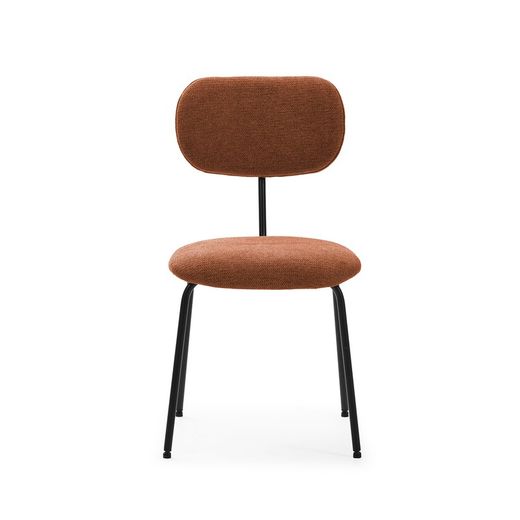 Fabric chair in tile, 48 x 59 x 86.5 cm | Dash