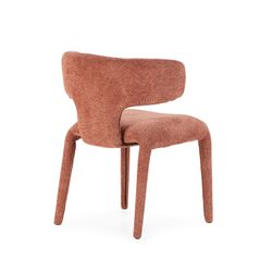 Chaise tressée en terre cuite, 58 x 55,5 x 76 cm | Maca