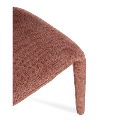 Chaise tressée en terre cuite, 58 x 55,5 x 76 cm | Maca