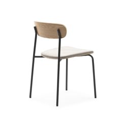Taupe fabric chair, 46 x 51 x 77 cm | Adriana