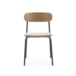 Taupe fabric chair, 46 x 51 x 77 cm | Adriana