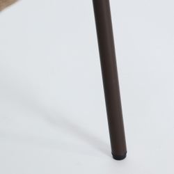 Silla de tejido en topo, 54 x 56 x 82 cm | Noor