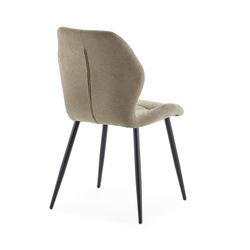 Green fabric chair, 47.5 x 57.5 x 85 cm | Luna