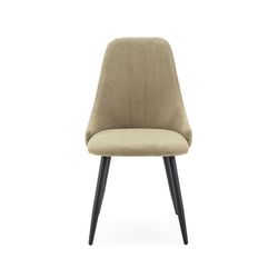 Green fabric chair, 50 x 57 x 91 cm | Mani