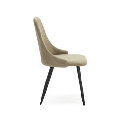 Green fabric chair, 50 x 57 x 91 cm | Mani