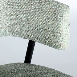 Silla de tejido en verde, 57 x 58 x 78 cm | Merano