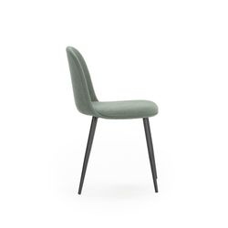 Green and black fabric chair, 45 x 52 x 81 cm | Malila