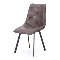 Dining set, 1 extendable table and 4 chairs | Branch-Diamond