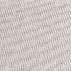 Fabric and steel chair in cream and black, 56 x 60 x 81 cm