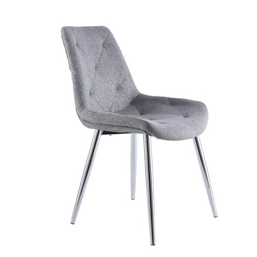 Eetset, 1 uitschuifbare tafel en 4 stoelen | Manhattan-Marlene