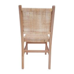 Krzesło z naturalnego drewna tekowego, 42 x 56 x 88 cm | Parma