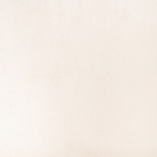 Velvet and steel chair in cream and multicolor, 58 x 52 x 77 cm