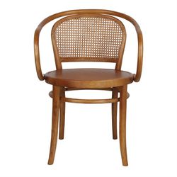 Brown Wood Desmond Chair, 56x51.5x83cm