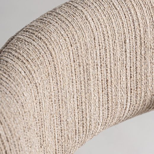 Nozay Polyester Skrivbordsstol i Natur, 55 x 57 x 74 cm